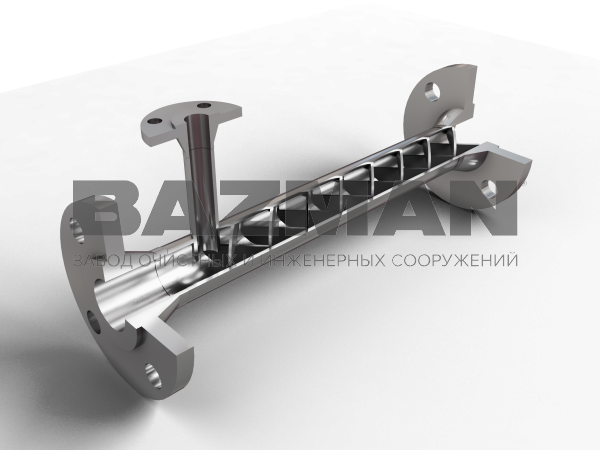 Смеситель статический трубный