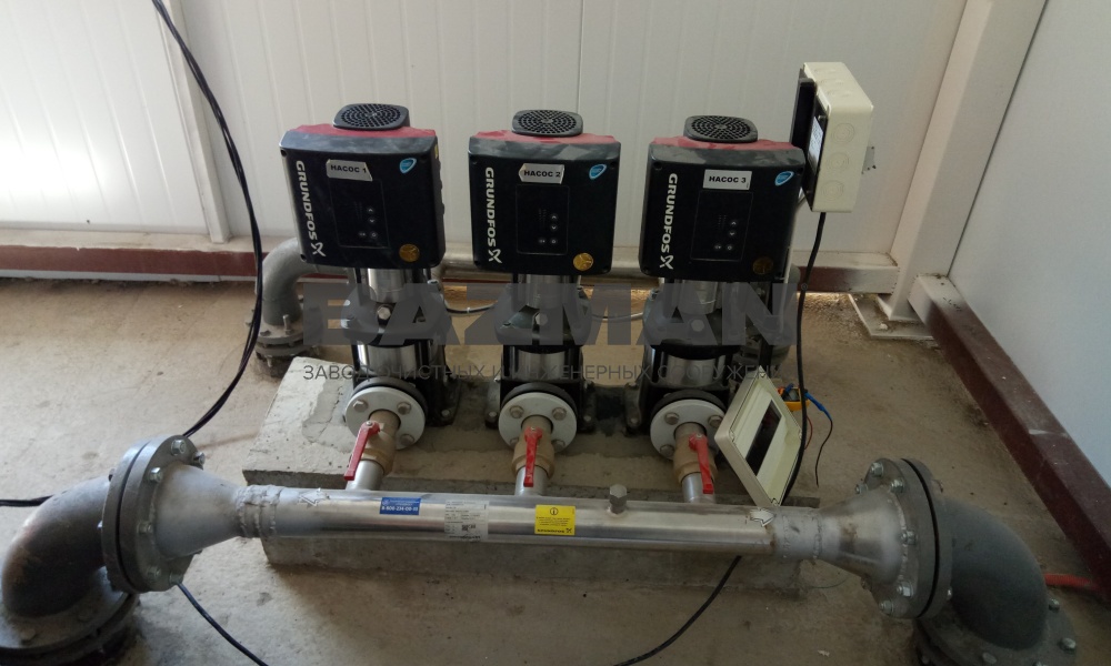 Станция повышения давления (СПД) Объект ЗАО Платнировская