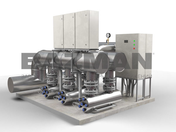 Станция обезвреживания и обеззараживания воды