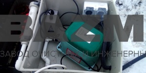 Подземные канализационные очистные сооружения Армавир Лукойл